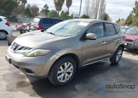 2011 Nissan Murano S z USA, uszkodzony, nr VIN JN8AZ1MUXBW069327